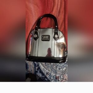 Star Wars Black and Silver Women's Bag